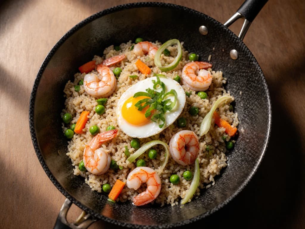 Shrimp Cauliflower Fried Rice